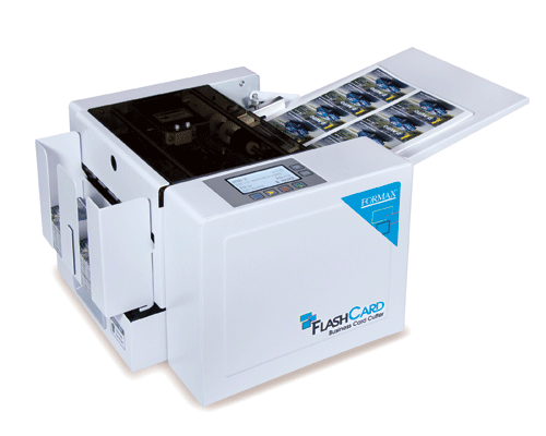 Formax FlashCard Business Card Cutter paper cutter & business cards