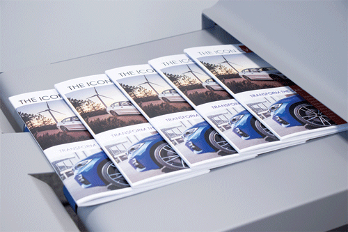 Squareback Binding Machine Square iT2 Squareback Booklet Finisher