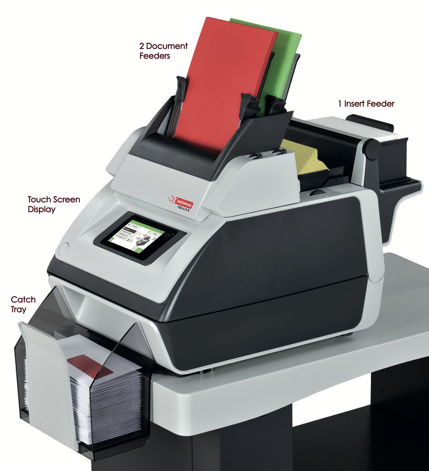 Secure Simplicity Inserter Intimus TSI 2.5S Folder Inserter, Envelope Stuffer- PaperFolder Co